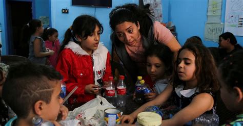 In Egypt's 'Garbage City', a charity teaches children to .